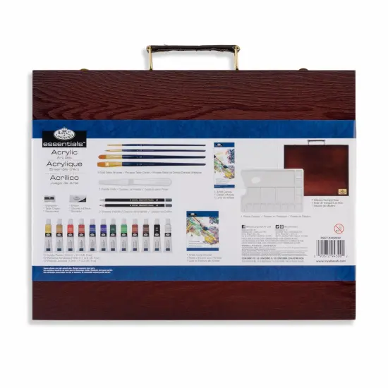RSET-ACR2030 | Essentials&trade; 25pc Acrylic Painting Travel Art Set {4}