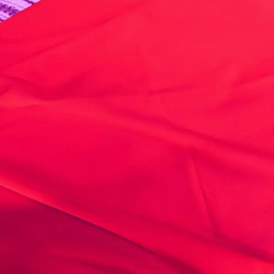 1 Yard Breathable Poly Cotton Fabric 58/60" Red {1}