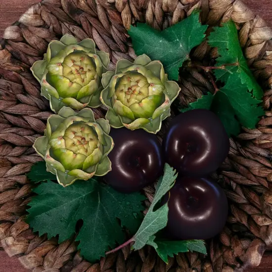 Faux Artichokes for Decoration - Artichoke Decor, Fake Fruits, Plastic Apples {3}