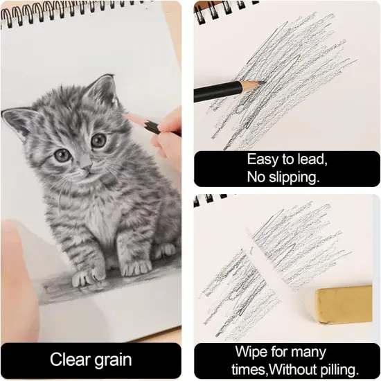 9x12 Inch Spiral Bound Sketchbook - 110 Page {3}