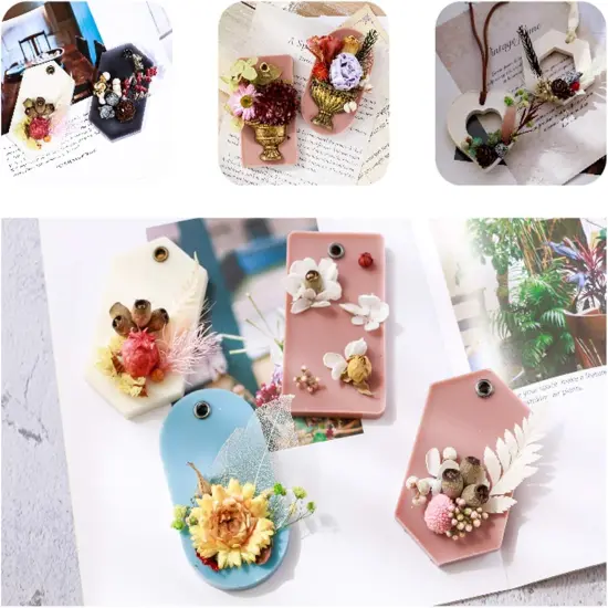 3 Packs Real Natural Dried Flowers for Making Mobile Phone Case Candle Handmade Crafts Epoxy Resin Pendant Necklace Jewelry DIY Accessories {3}