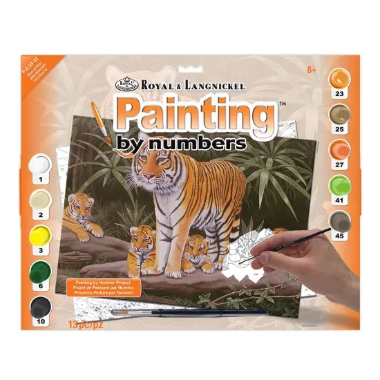 PJL39 | Painting by numbers™ 13pc 11.25" x 15.375" Maternal Watch Painting Project {1}