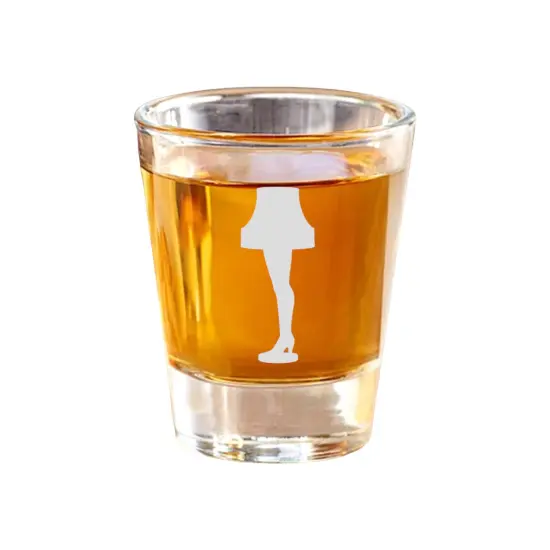 2oz Leg Lamp Shot Glass {1}