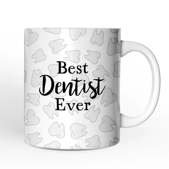 Dentist Mug, Dental Assistant Teeth Gift {4}