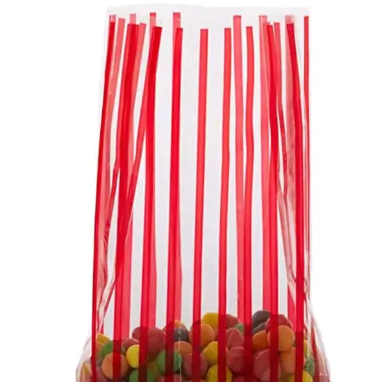 Cello Bags with Stripes 5''x3"x11 1/2" for Presents and Favors {5}