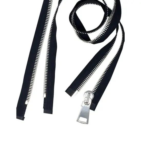 Zip Up 15MM One Way Separating Open Bottom Zipper {2}