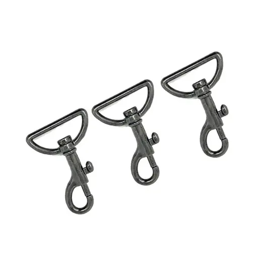 Swivel Hook Antique Nickel 1 1/4 Inches x 2 Inches Height {3}