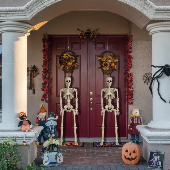 36" Skeleton Halloween Decorations {5}