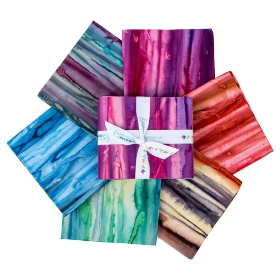 Express Yourself! Batiks Fat Quarter Bundle in Contours by Riley Blake Designs for Riley Blake (FQ-23278-6) {2}