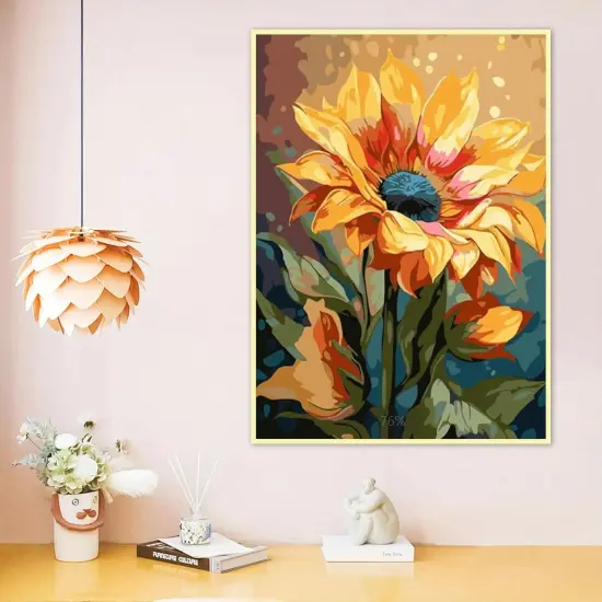 Paint by Numbers Kit for Adults Beginners 8Wx12L inch {3}