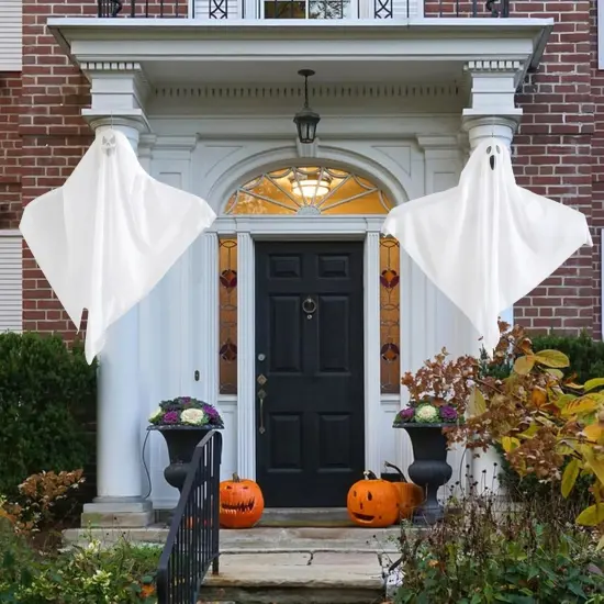 6 Pack Halloween Hanging Ghost Decorations {4}