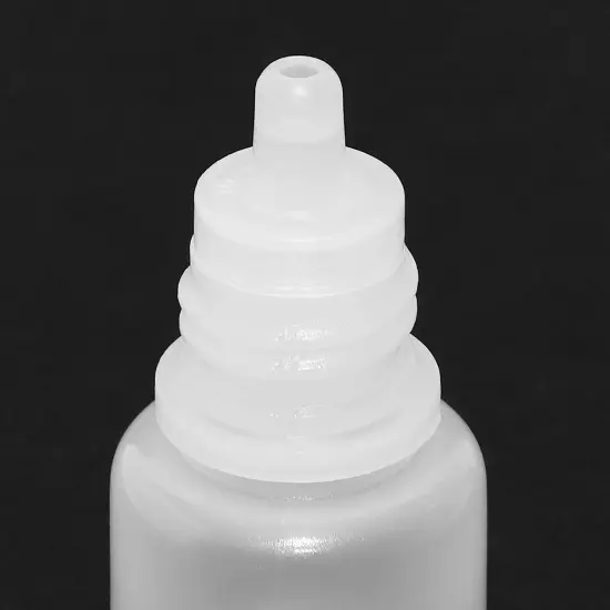 Liquid Dropper Bottles with Cap (5ml, White, 50 Pack) {5}