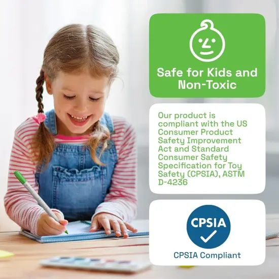 Dual Tip Fabric Markers (Multicolor) {3}