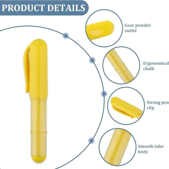 Sew Fabric Chalk Markers (	Blue, Red, White, Yellow ) {2}