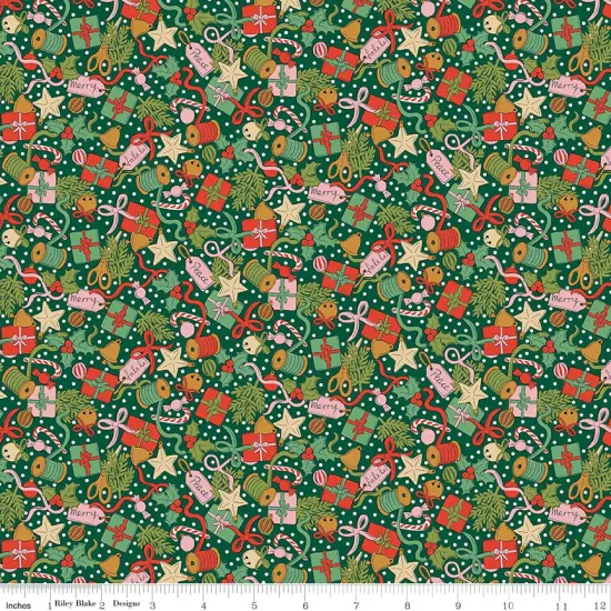 Festive Gifting in A (01667433a) | Festive Greetings | Liberty Fabrics | Riley Blake {1}
