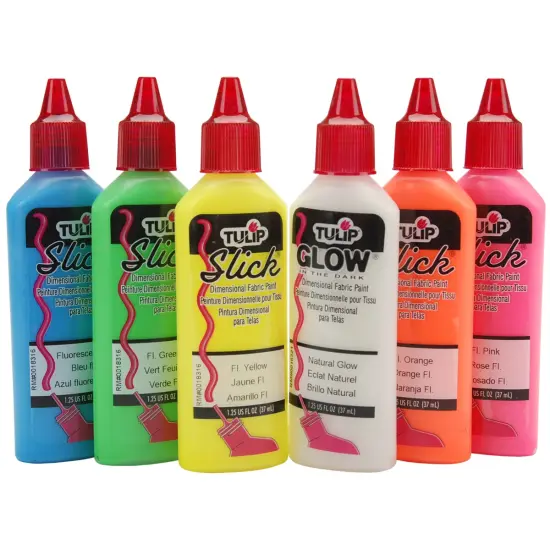 Tulip Dimensional Fabric Paints 1.25oz 6/Pkg {3}