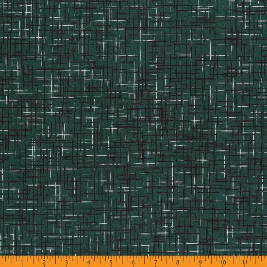 Mook Fabrics Linen Look Cotton Fabric [108 in. Wide] - By The Yard Bistro Green {3}