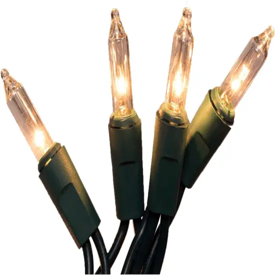 50-Count Clear Christmas Light Set {5}