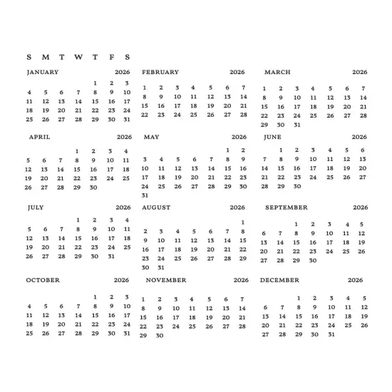 Spellbinders BetterPresss Plate From Wonderland-DIY 2026 Calendar {3}