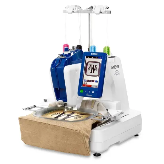 Brother PRS100 Single-Needle Embroidery Machine {3}