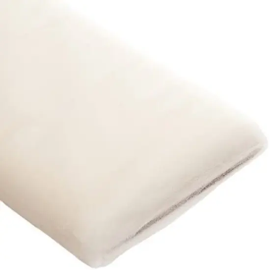 50 Yard Fine Diamond Mesh Tulle Fabric Bolt For Wedding Draping Backdrops DIY Crafts 108 inch Width Off white {1}