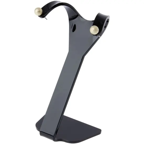Plymor Black Acrylic Divided Pair Hanging Earring Display Stand, 3.125" W x 1.75" D x 4.75" H {3}