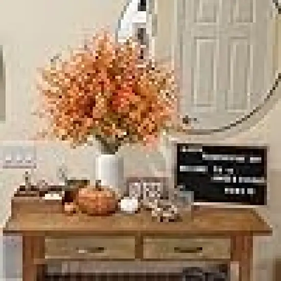 Artificial Eucalyptus Fall Plant Fake Bushes Boxwood Shrubs Outdoor {3}