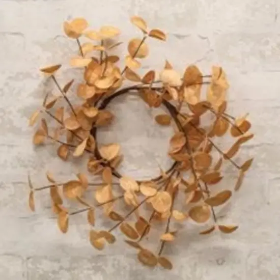 Beige Foamy Silver Dollar Ring {2}