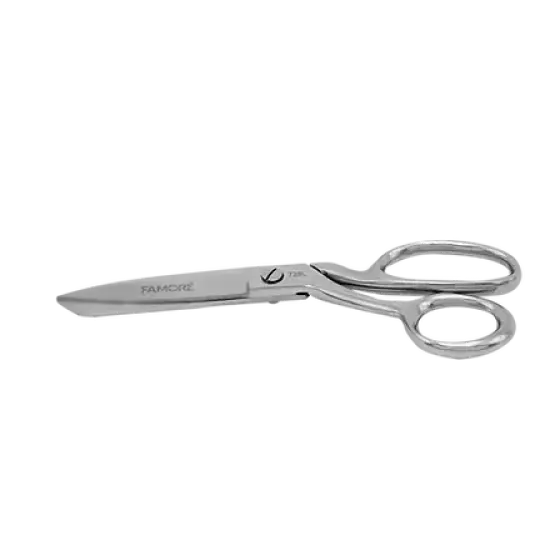 8" True Left-Hand Razor Edge Fabric Shear {1}