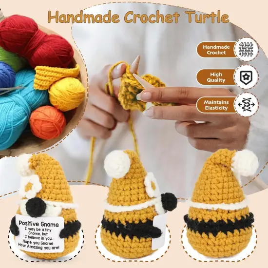 Inspirational Crochet Gnome {4}