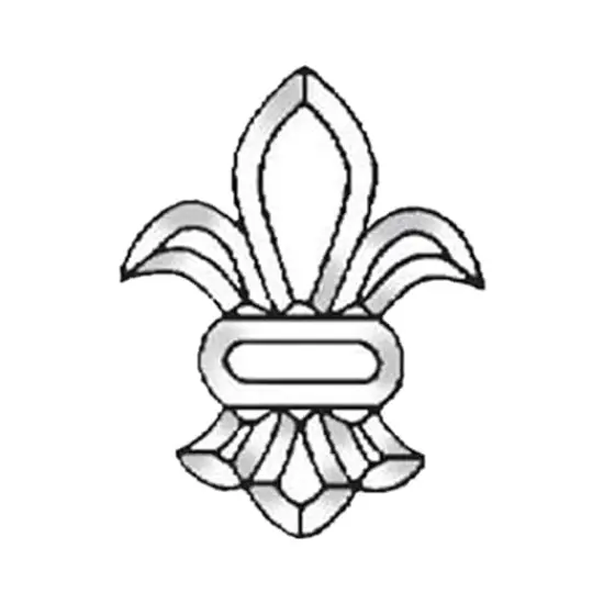 6-1/2" x 8-1/2" Clear Glass Bevel Cluster BC400 {1}