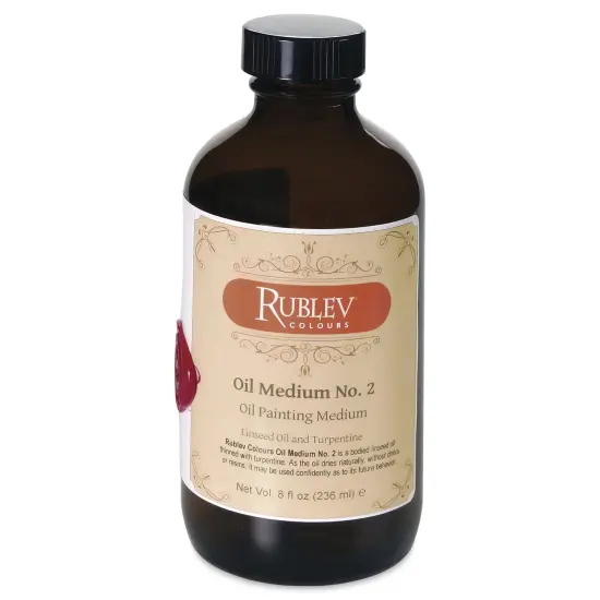 Rublev Fluid Oil Medium - Medium 2, 8 oz {1}