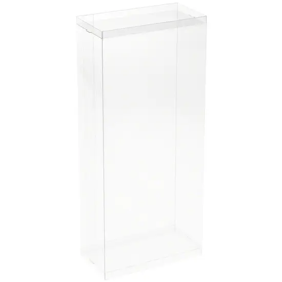 DollSafe Clear Folding Display Box for Extra Large 11-12.5 inch Dolls and Action Figures, 6" W x 3" D x 13" H {1}