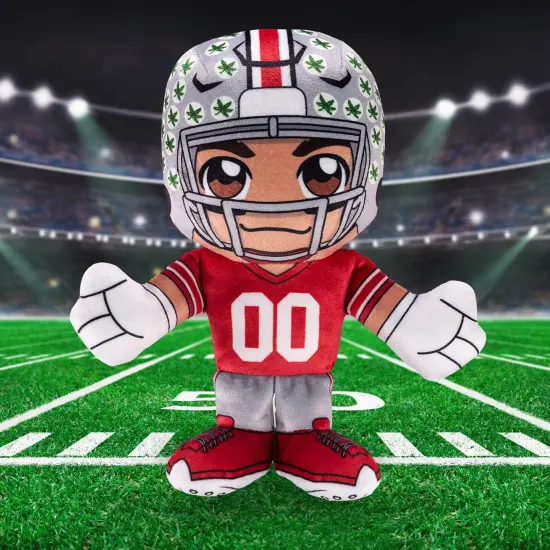 Bleacher Creatures Ohio State Buckeyes Football Player 8" Kuricha Plush {6}