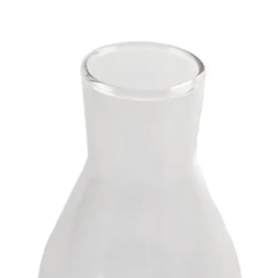 Clear Glass Lamp Chimney, Replacement Hurricane Globe Measures 2 7/8 Inch Diameter Base x 9 Inches High for Oil or Kerosene Lanterns {4}