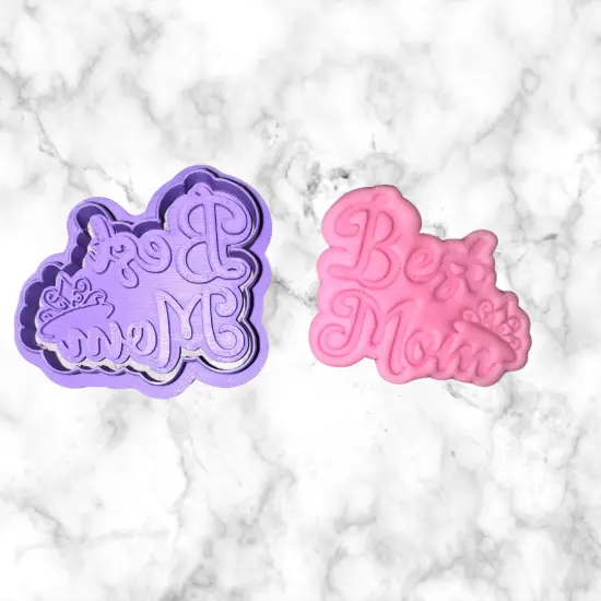 Best Mom Fondant N Cookie Cutter and Stamp {2}