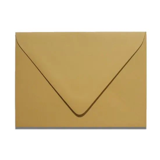 Colorplan HARVEST - 91 Lb. / 135 gsm / 8 pts Matte Premium Cardstock Paper Text A2 Euro Flap Envelopes Bulk Pack of 250 {1}