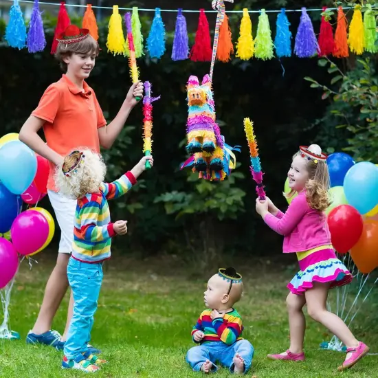 12 Pcs Cinco De Mayo Sombrero Headband Hats Bulk Mini Hat Headband with Fiesta Fabric Mexican Theme Decorations(Stylish) {4}