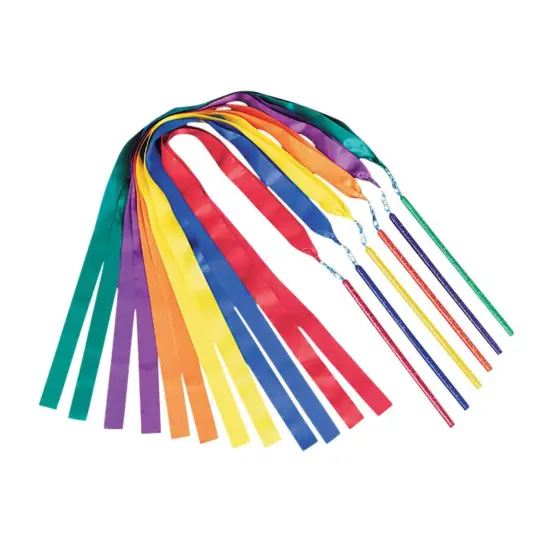 Spectrum&trade; Ribbon Wands, 72"L (Set of 6) {1}