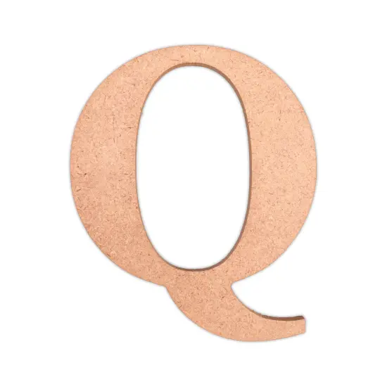 Little Birdie MDF Alphabets Upper Case 4" 1/Pkg-Q {2}