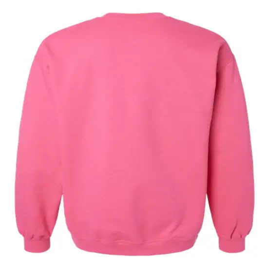 Gildan&reg; Midweight Crewneck Long Sleeve Sweatshirt Pink Lemonade {2}