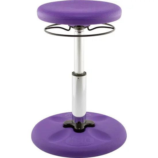 Kids Adjustable Standard Wobble Chair 14-19", Purple {1}