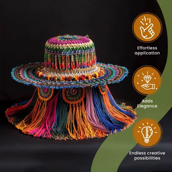 10 Yards of 4" Chainette Fringe Trim | 10 yard cut Mauve {4}