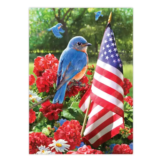 PJS90 | Painting by numbers™ 10pc 8.75" x 11.375" Patriotic Bluebird Painting Project {2}