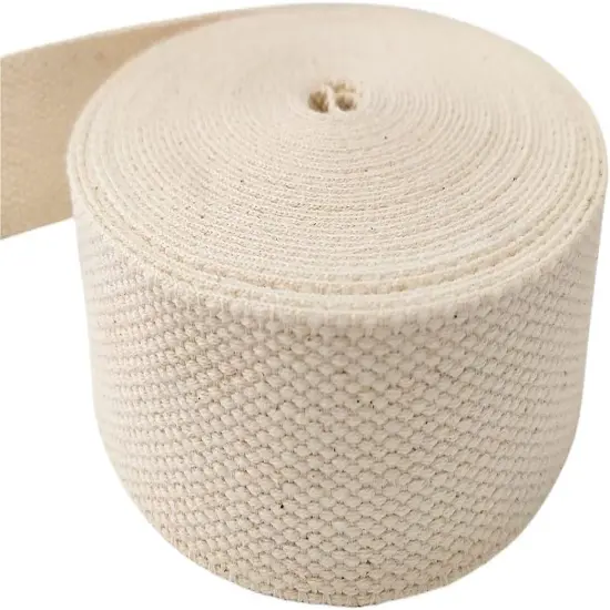 11 Yards Natural Heavy Cotton Webbing - 1.5 Inch {1}