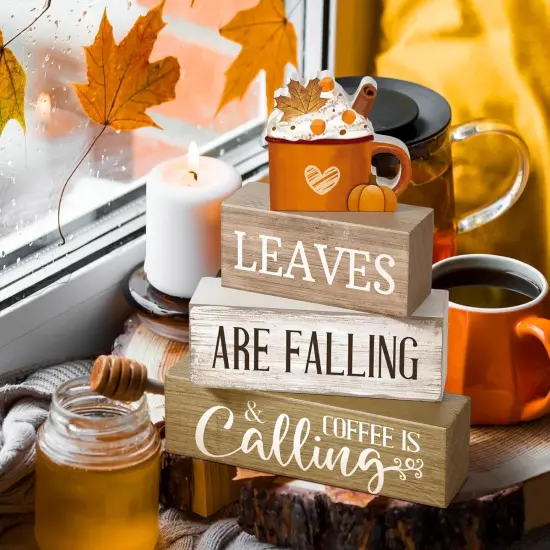 4 Pcs Fall Tabletop Decor {5}