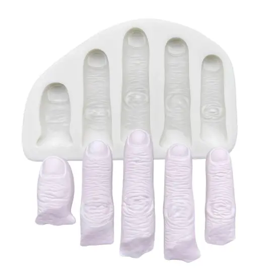 Halloween Zombie FingersSilicone Mold {4}