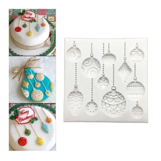 Christmas Ornament Silicone Mold {1}