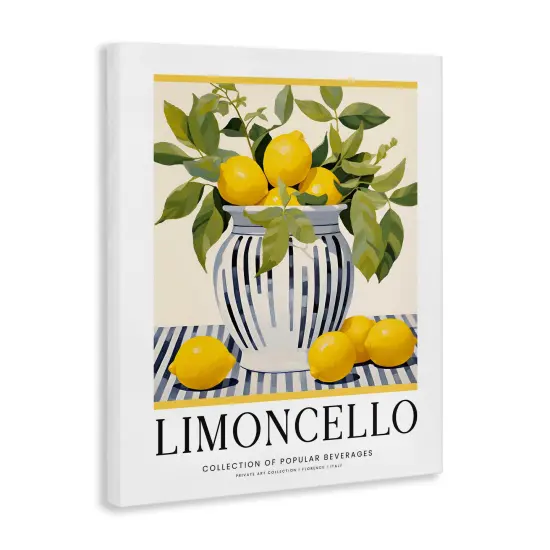 Stupell Industries Classic Kitchen Lemons Vase Canvas By Lettered and Lined {3}