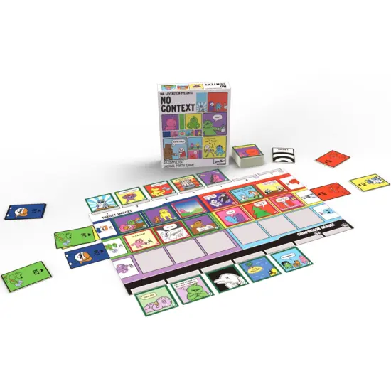 Mr. Lovenstein Presents: No Context - Skybound Games, A Completely Logical Webcomic Party Game, Ages 13+, 2-6 Players {3}